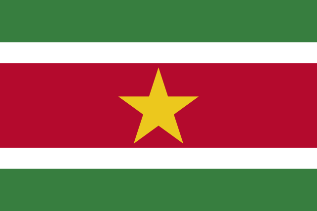 vlag van Suriname